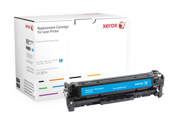 Xerox - Sinivihre&auml; - v&auml;riainekasetti (vastaavuus: HP 312A) malleihin HP LaserJet Pro MFP M476dn, MFP M476dw, MFP M476nw