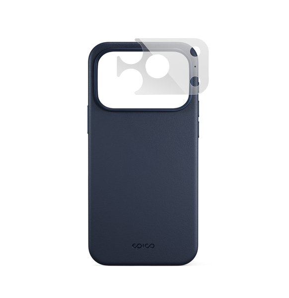 Epico Leather Pro Mag+ Case | iPhone 17 Pro/18 Pro | Blue | Qi2  &amp;  MagSafe Compatible | Camera Island Protector
