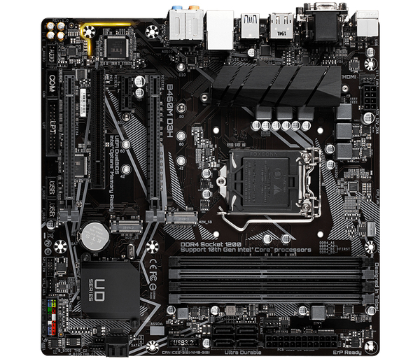 Gigabyte B460M D3H mATX-emolevy