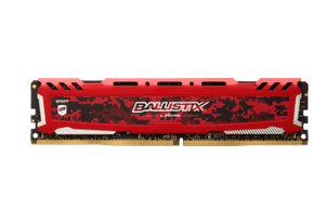 Cr Ballistix Sport LT Red 8GB 2400MT/s, CL16, SRx8, 1x288