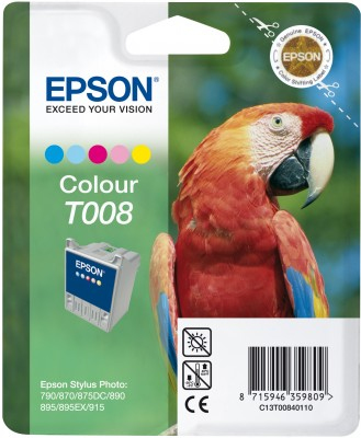 EPSON Ink T008 5-Colours 46 ml sec