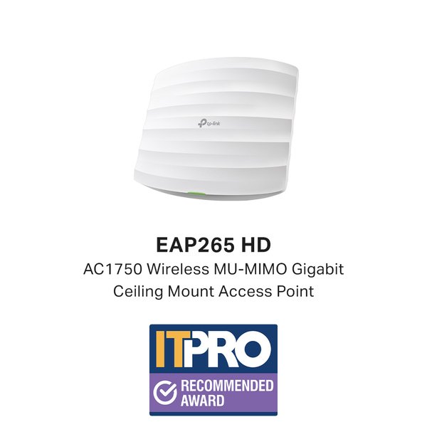 TP-Link Omada EAP245 HD Ceiling, AC1750, Wi-Fi 5 - access point