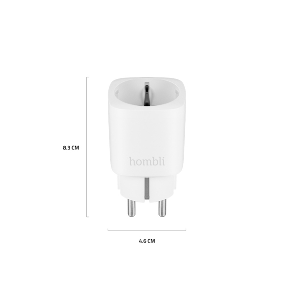 Hombli Smart Socket HBSS-0109 -&auml;lypistorasia, Wi-Fi, valkoinen