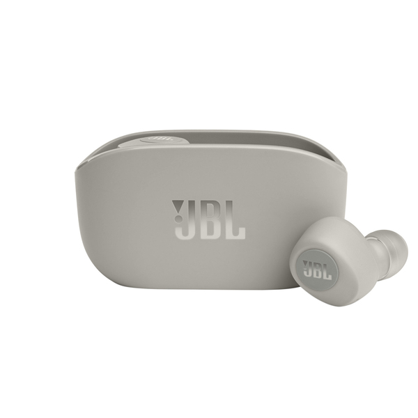 JBL Wave 100 TWS - tr&aring;dl&ouml;s in-ear h&ouml;rlurar, Silver