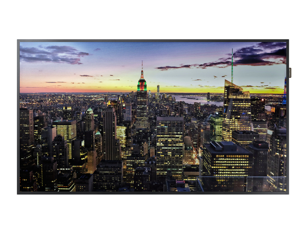 SAMSUNG QM55F 55inch UHD 16:9 edge-LED 500nits Speaker black DVI-I 4xHDMI 2xDP 1.2 RS232 RJ45