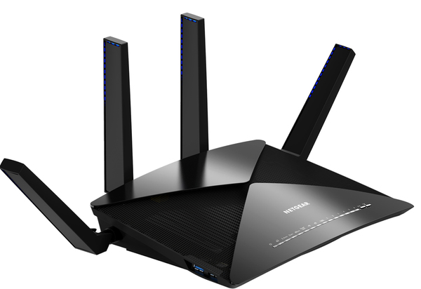 NETGEAR Nighthawk X10 - Langaton reititin - 6-porttinen kytkin - GigE, WiGig - 802.11a/b/g/n/ac, 802.11ad (WiGig) - Multi-Band