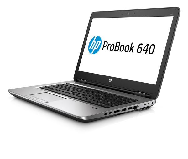 HP ProBook 640 G2 i5-6200U - 14 FHD SVA AG - 8GB 1D DDR4 - 256GB SSD TLC - Windows 7 Pro 64-bit / Windows 10 Pro 64-bit - DVD+-RW - Webcam - kbd TP - Intel 8260