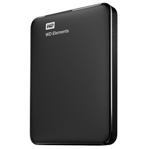 WD Elements Portable 2TB - External HDD, Black