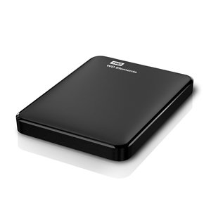 WD Elements Portable 2TB - External HDD, Black