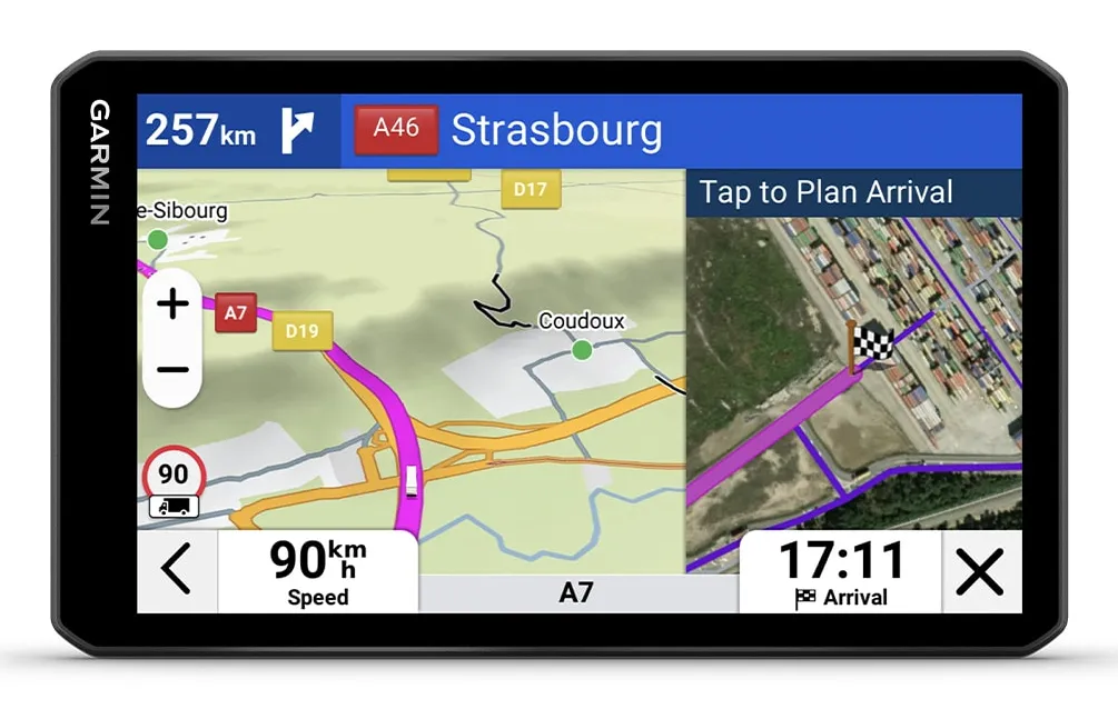 Garmin dezl LGV720 - truck navigator, EU+ South Africa