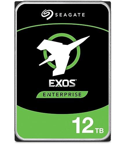Seagate Exos 12TB, 7200 RPM, SAS Hard Drive, Enterprise