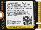 Micron 2500 2 Tt M.2 PCIe 4.0 NVMe -SSD-levy