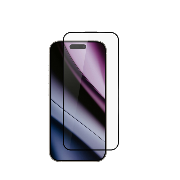 Epico Hero Glass 3D Ultra-wide Fit with dust-free applicator 2 pack for iPhone 16 Pro Max