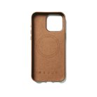 Mujjo Full Leather, iPhone 15 Pro Max - Wallet Case, Tan