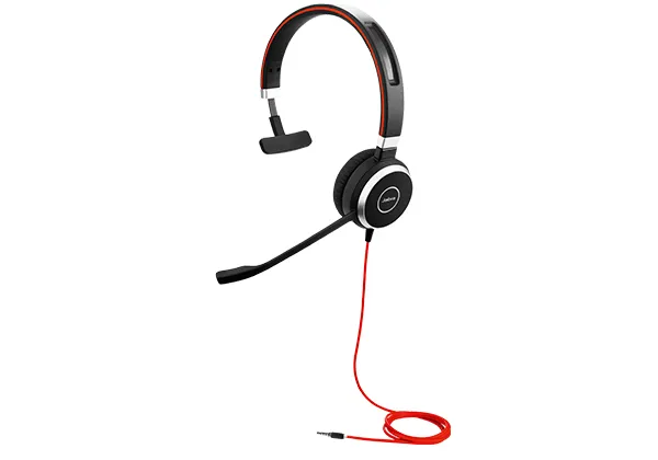 Jabra Evolve 40 UC Mono 3,5 mm - headset, black