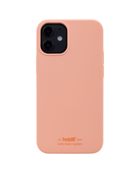 HOLDIT SILICONE CASE IPHONE 12 - MINI PINK PEACH