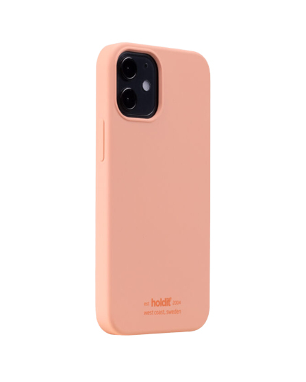 HOLDIT SILICONE CASE IPHONE 12 - MINI PINK PEACH