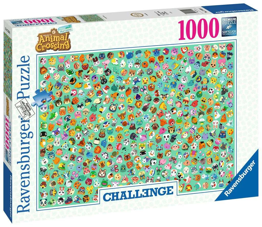 Ravensburger Challenge Puzzle Animal Crossing (1000 pieces)