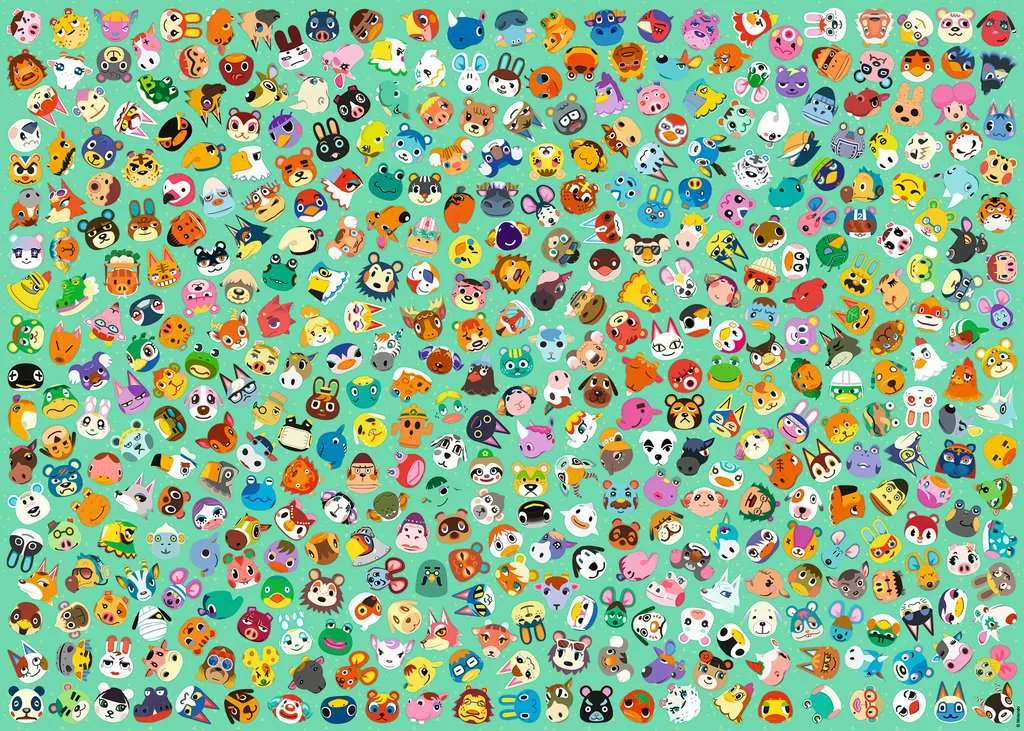 Ravensburger Challenge Puzzle Animal Crossing (1000 pieces)