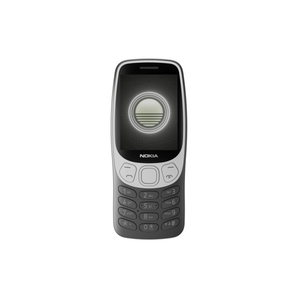 Nokia 3210 4G (2024) -puhelin, musta