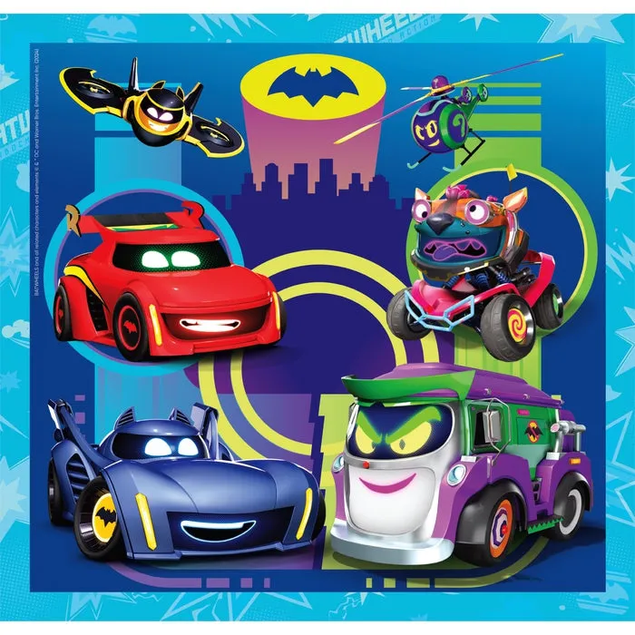 3x48 pcs Puzzles Kids Batwheels