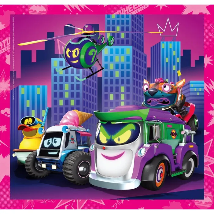 3x48 pcs Puzzles Kids Batwheels