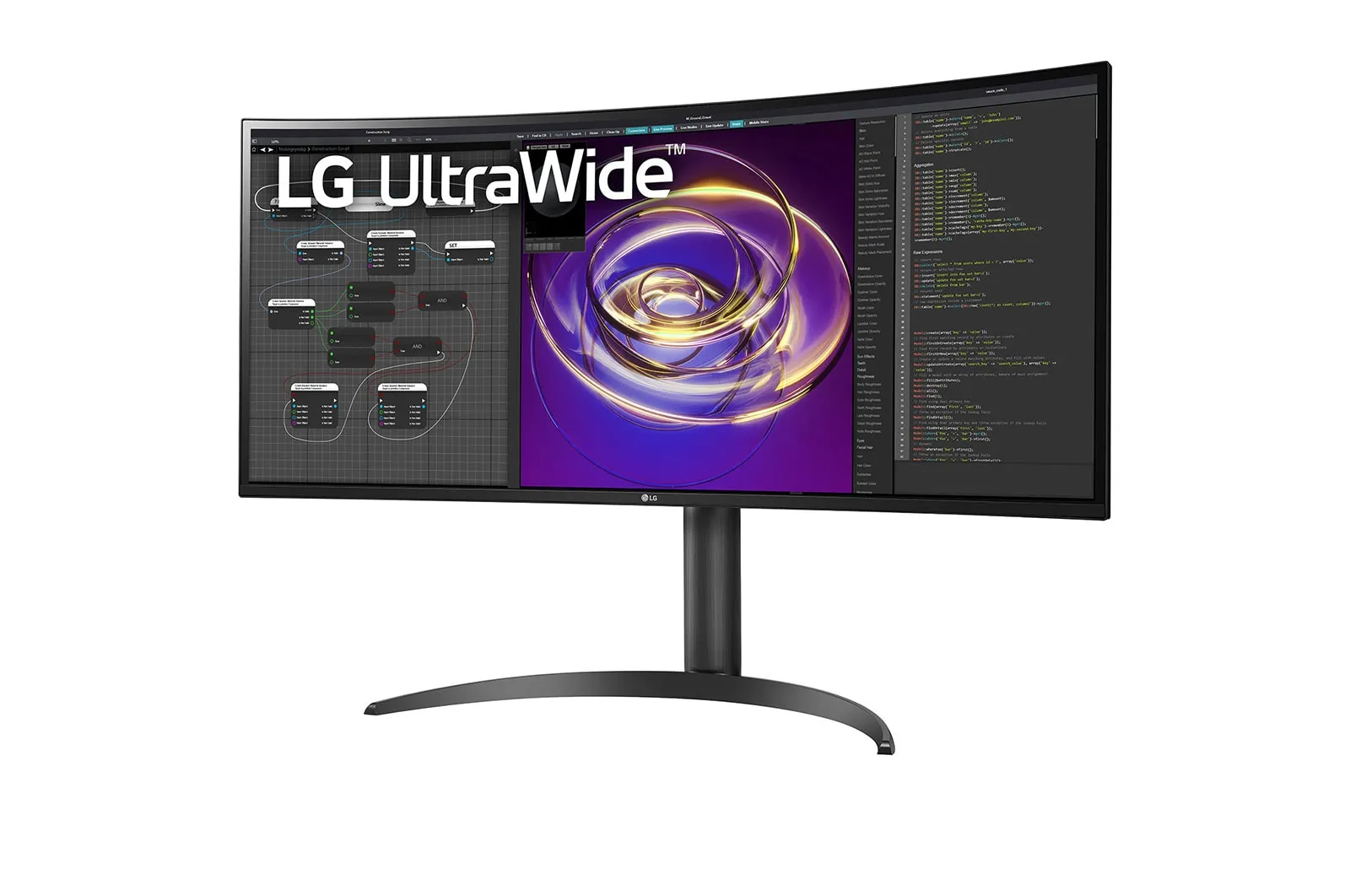 LG 34&quot; 34WP85CN-B UWQHD, USB-C, IPS -kaareva n&auml;ytt&ouml;