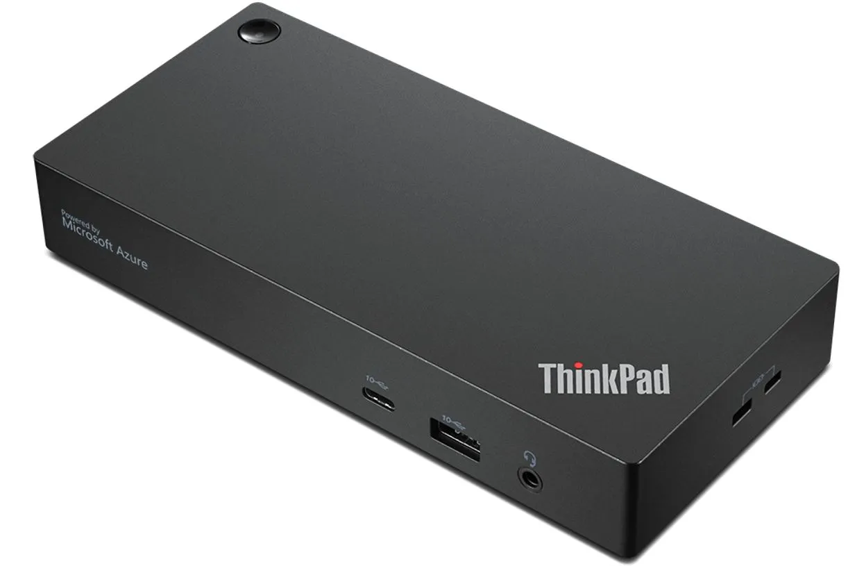 Lenovo ThinkPad Universal USB-C Smart Dock - Telakointiasema - USB-C - HDMI, 2 x DP - GigE - 135 watt - Eurooppa malleihin ThinkPad X1 Carbon Gen 9 20XW, 20XX,