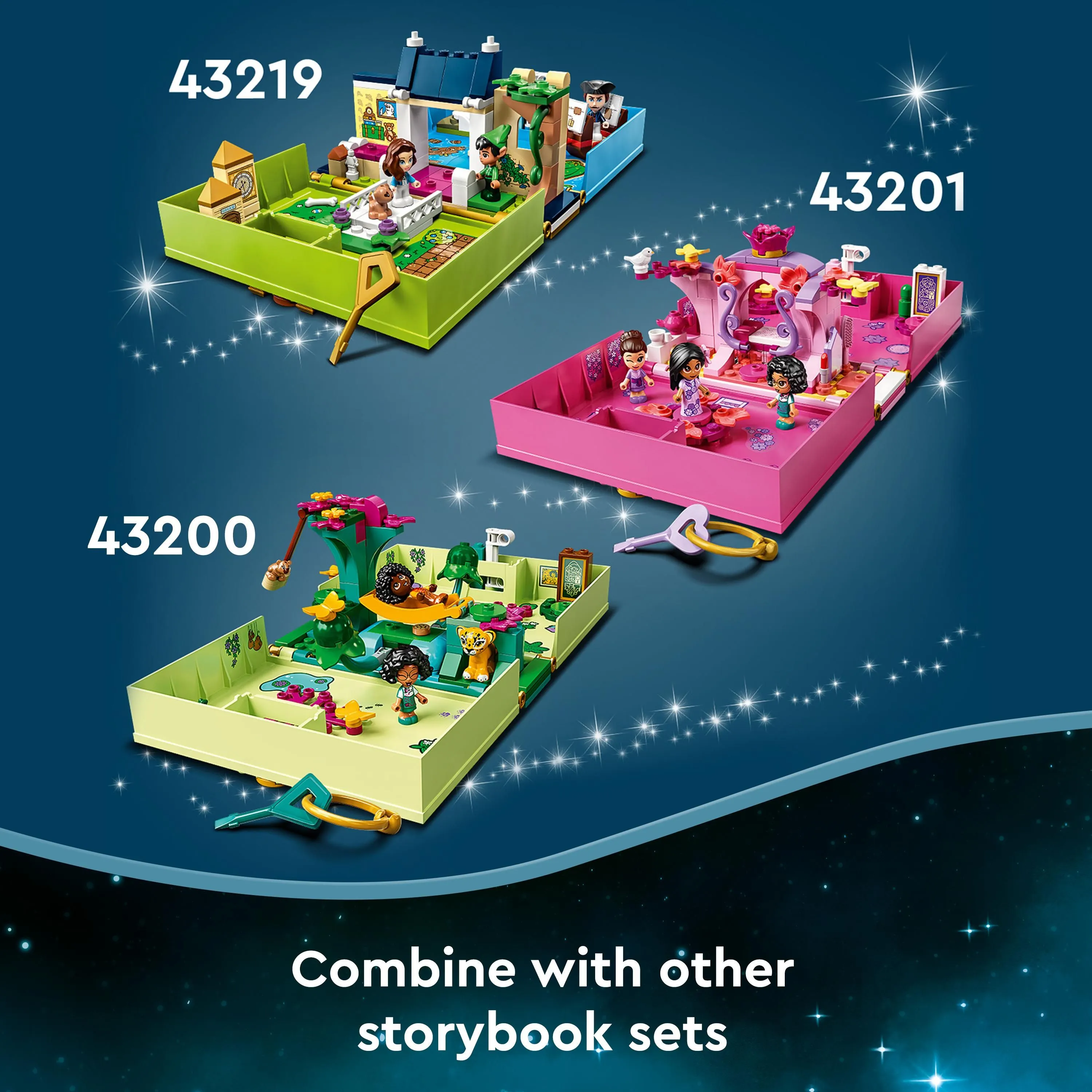 Lego Disney Classic Peter Pan &amp; Wendy Storybook Adventures Construction Toy 43220