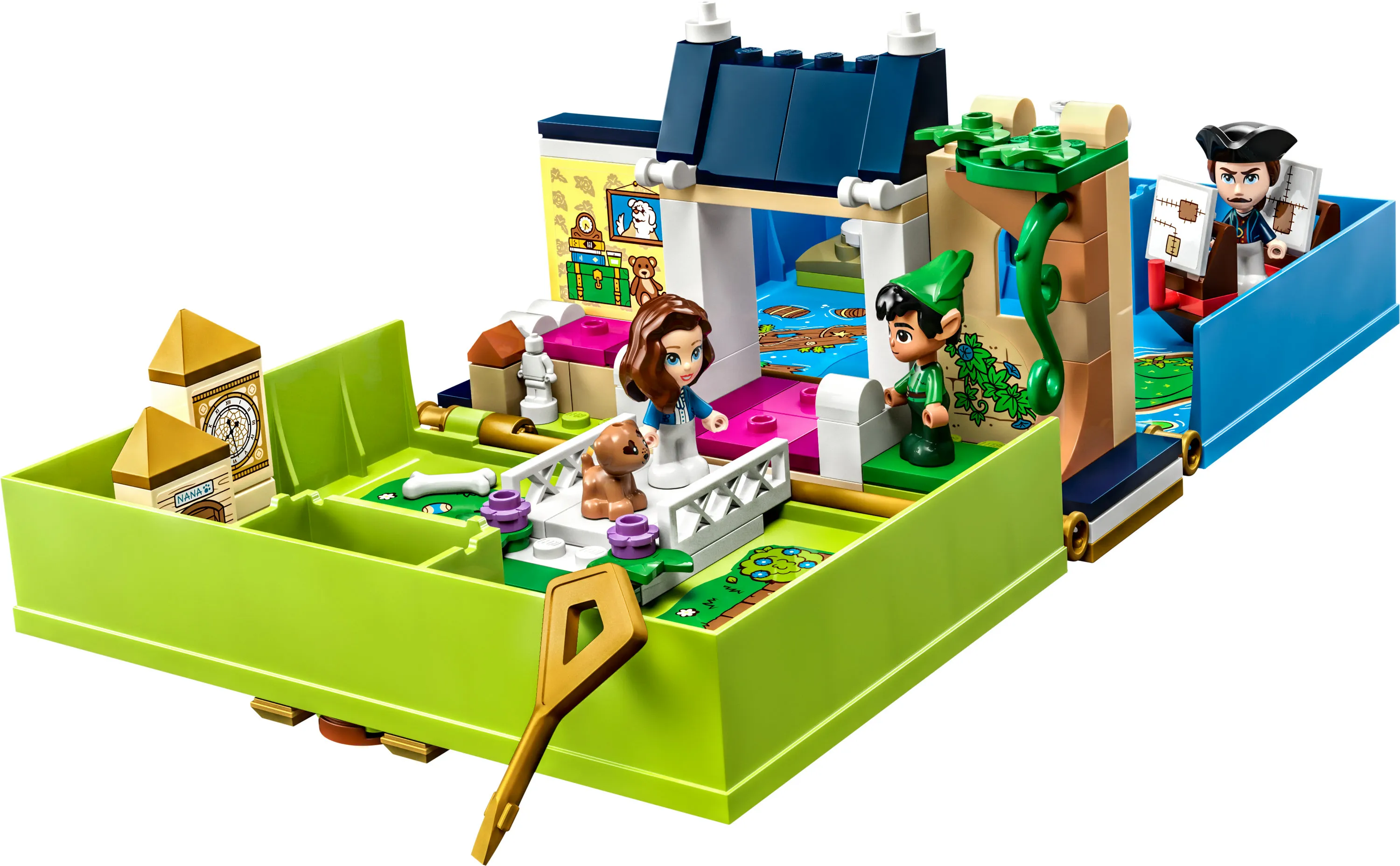 Lego Disney Classic Peter Pan &amp; Wendy Storybook Adventures Construction Toy 43220