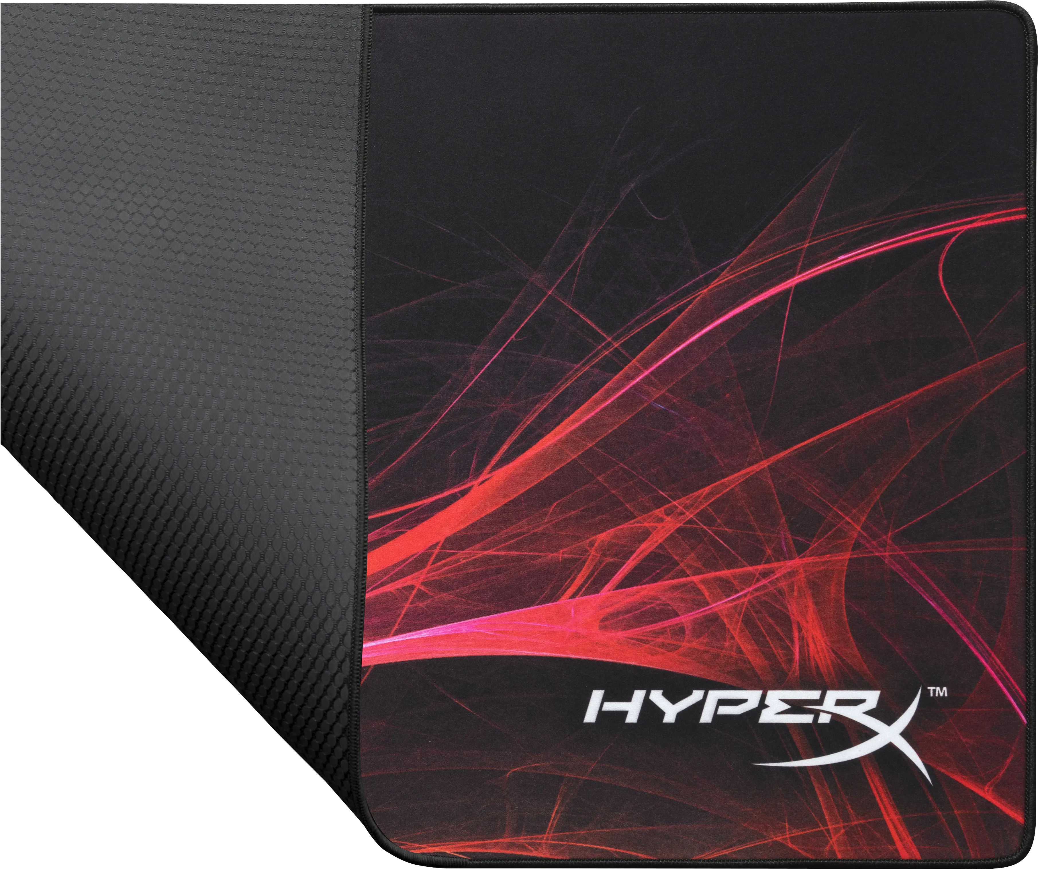 HyperX Fury S Pro Speed Edition XL  - gaming musmatta, 900x420 mm, Svart/Röd