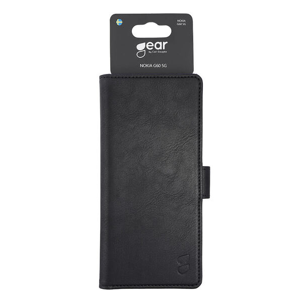 GEAR Wallet, Nokia G60 - Wallet Case, Black