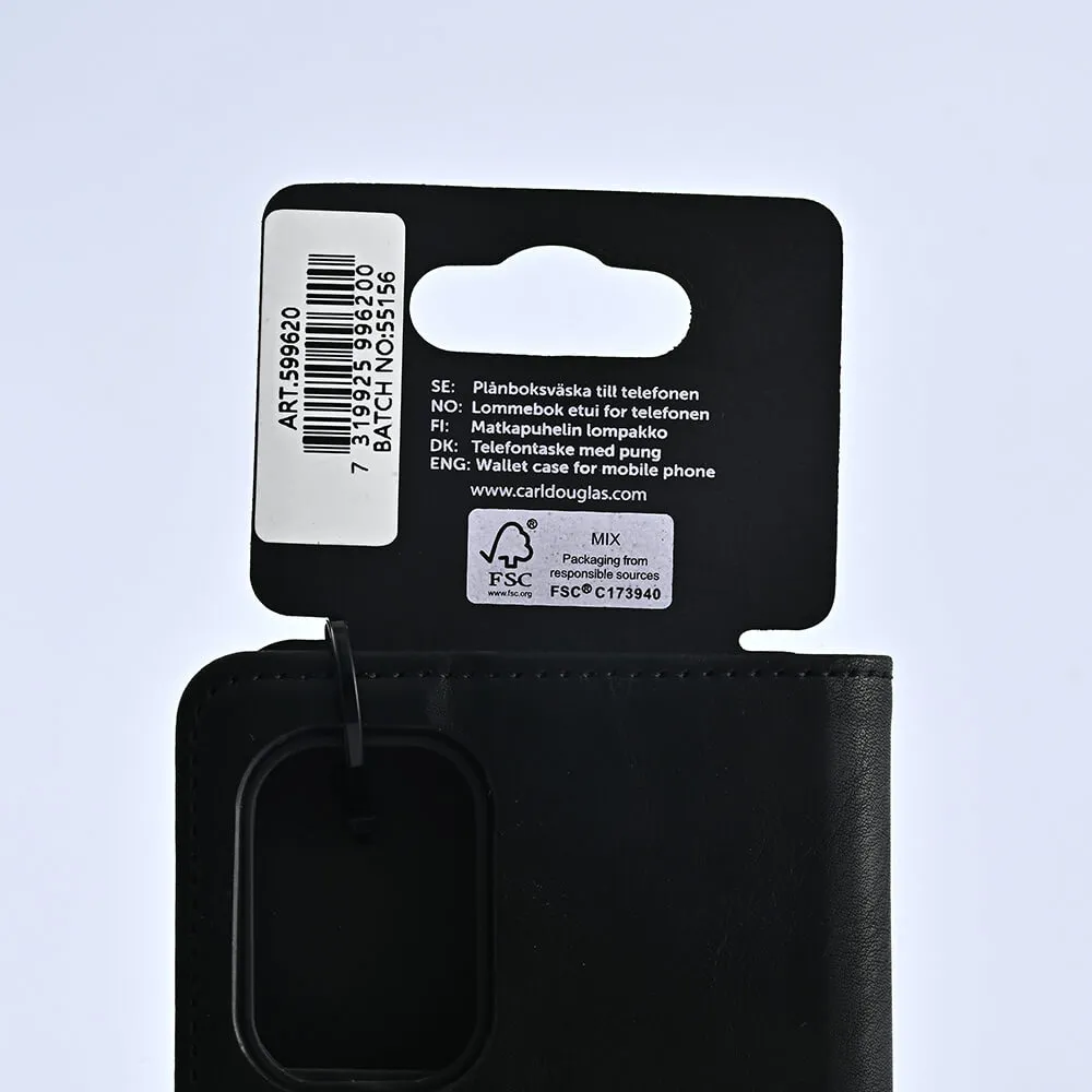 GEAR Wallet, Nokia G60 -lompakkokotelo, Musta