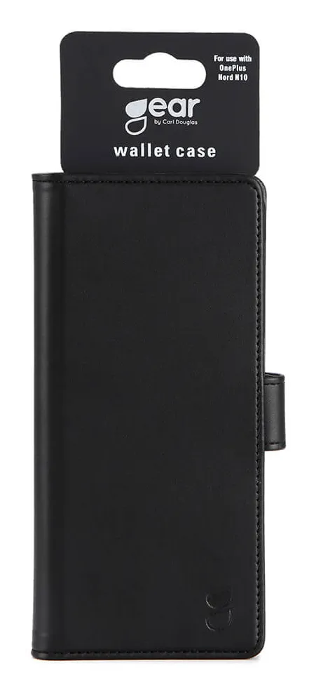 GEAR Wallet, OnePlus Nord N10 - Wallet Case, Black