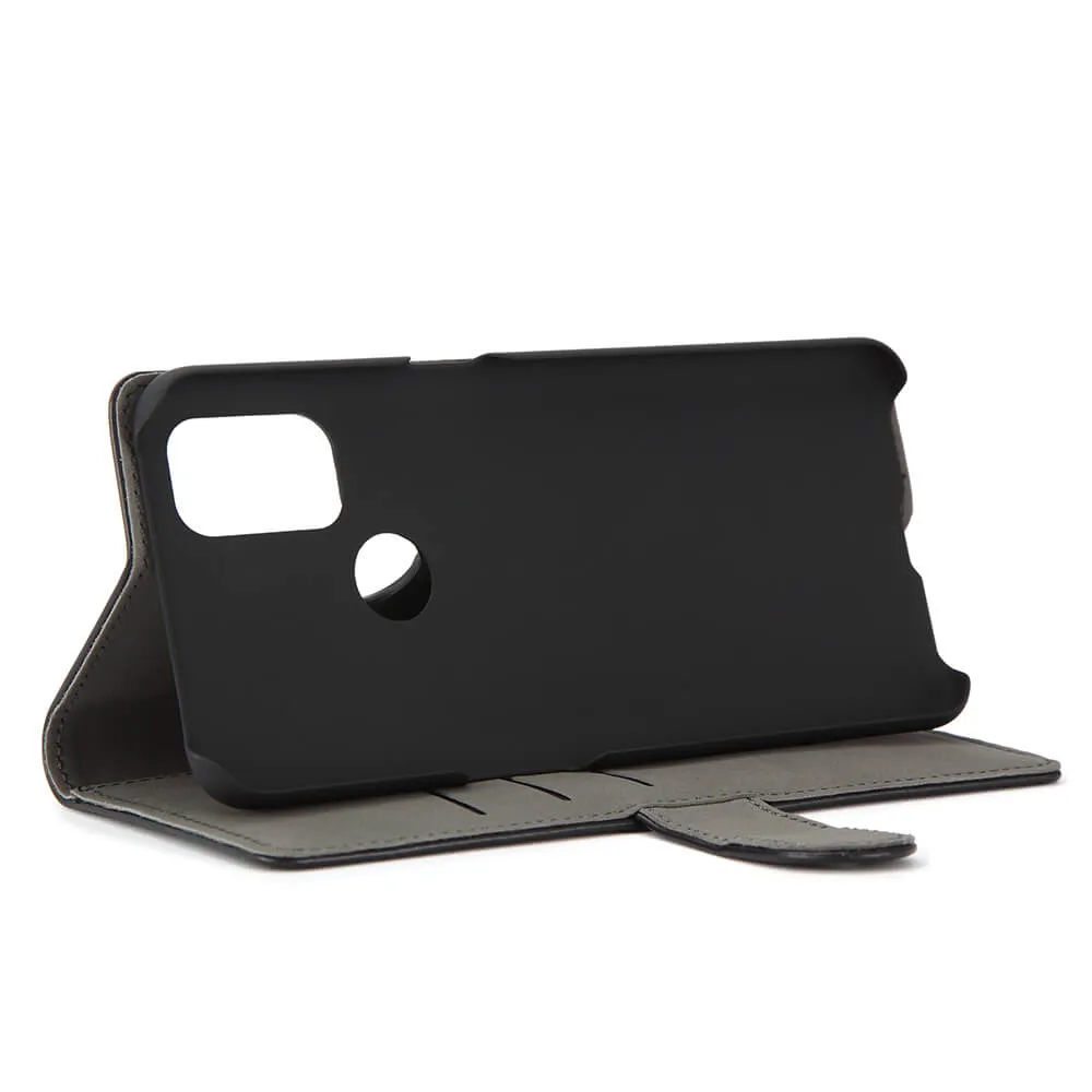 GEAR Wallet, OnePlus Nord N10 - pl&aring;nboksfodral, Svart
