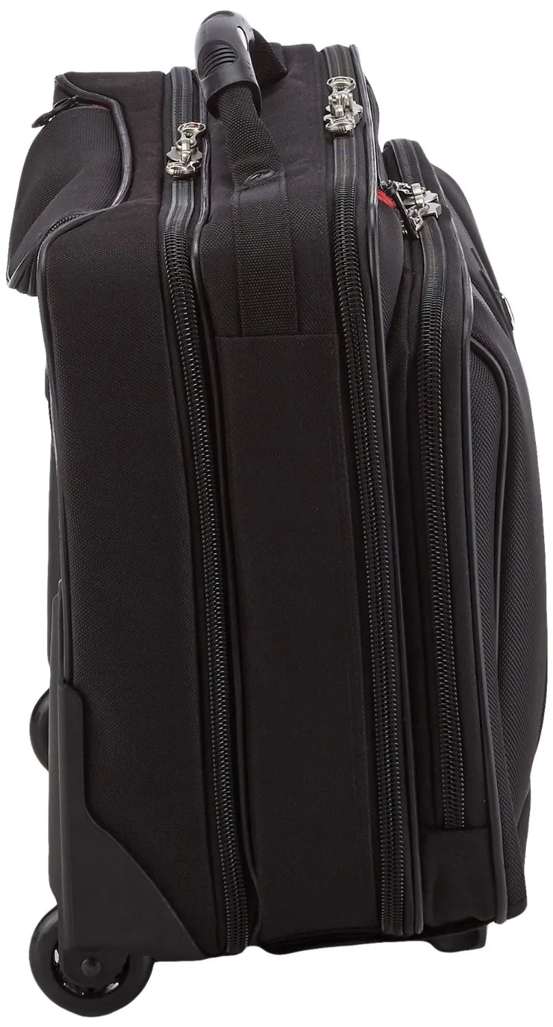 Wenger Granada Wheeled - datorv&auml;ska, svart, 17&quot;