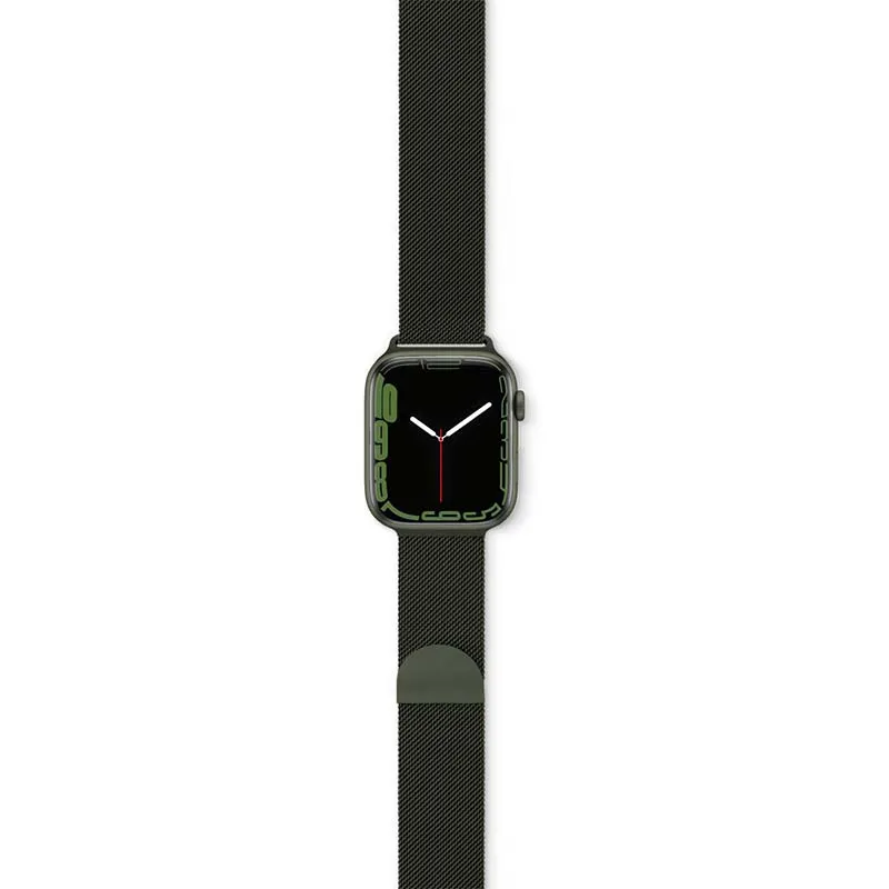 Epico Apple Watch 38/40/41 mm - milanesisk loop, Mörkgrön