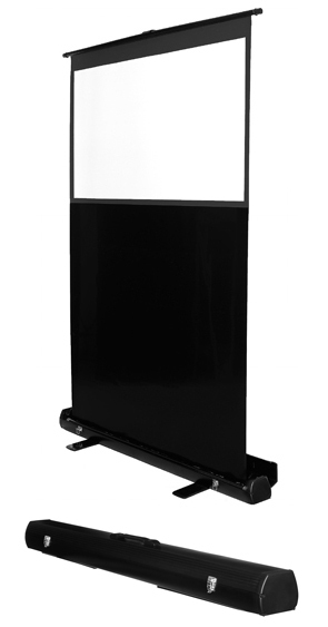 Multibrackets M Portable Projection Screen Deluxe - Heijastusn&auml;ytt&ouml; - 100 tuuma (254 cm) - 4:3 - Matte White - musta