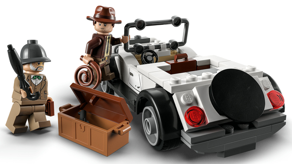 Lego Indiana Jones Fighter Plane Escape Construction Toy 77012