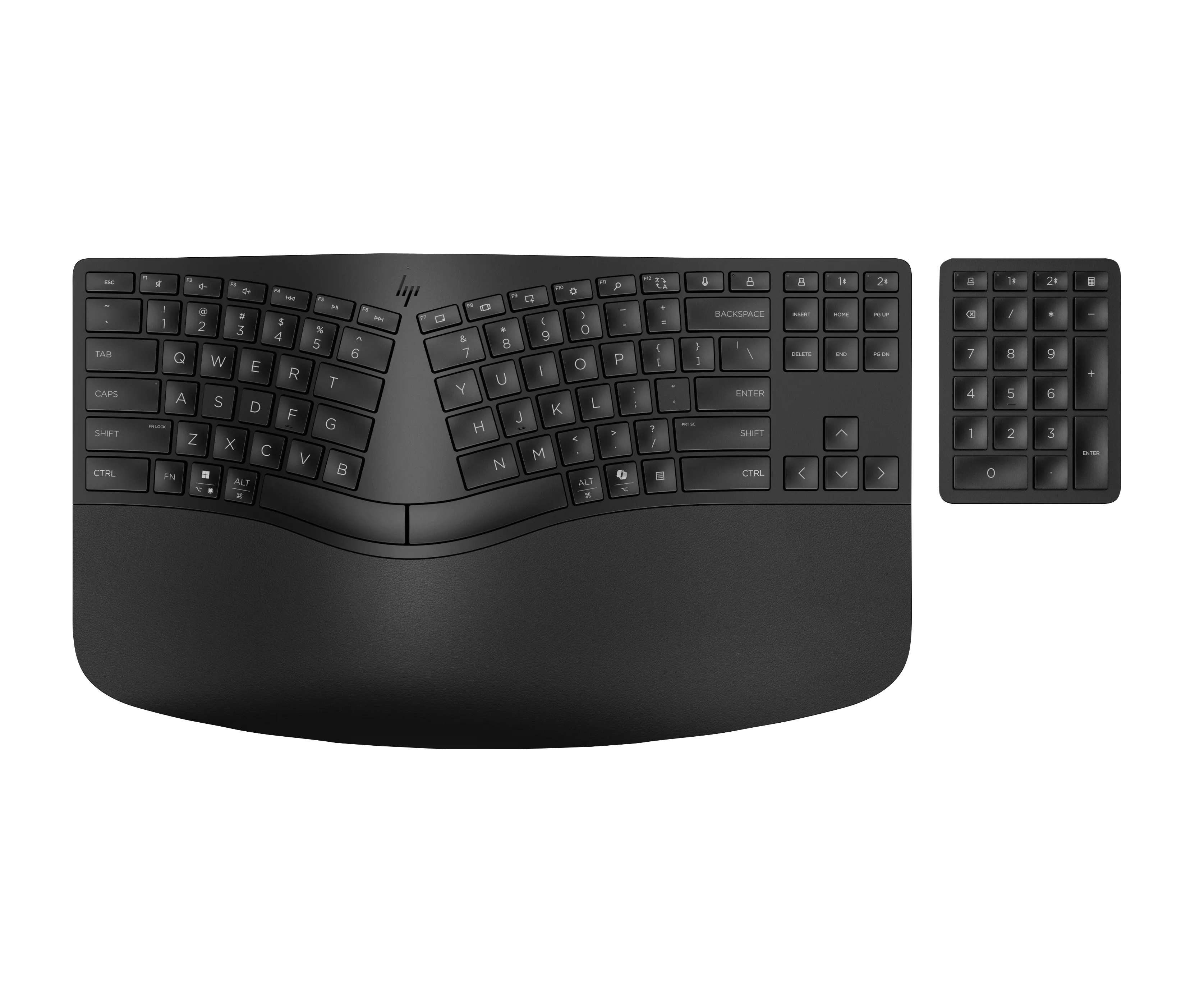 HP 965 Wireless Ergonomic Keyboard, Black