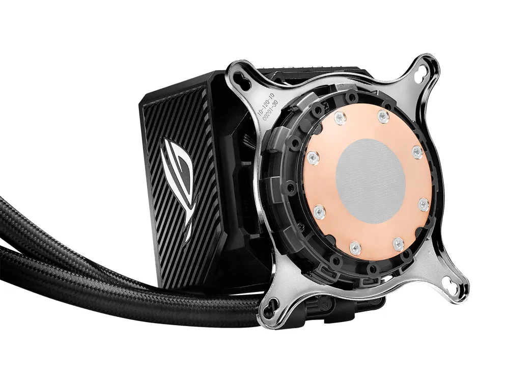 ASUS ROG RYUJIN II 360 AiO CPU Water Cooler w. 3.5&quot;&quot; LCD, 3x Noctua iPPC 2000 PWM 120mm (AM5 comp.)