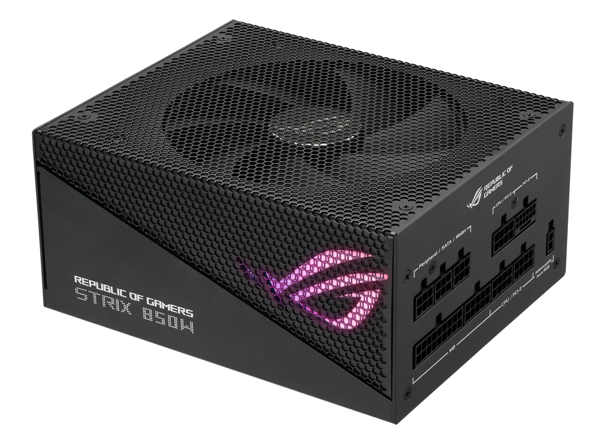 Asus ROG Strix Aura Edition 850W -virtal&auml;hde, 80 Plus Gold