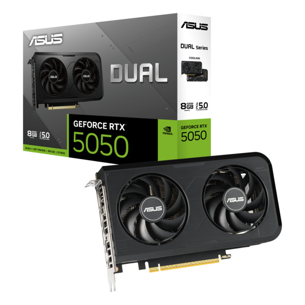 Asus GeForce RTX 5050 Dual OC 8GB Graphics Card