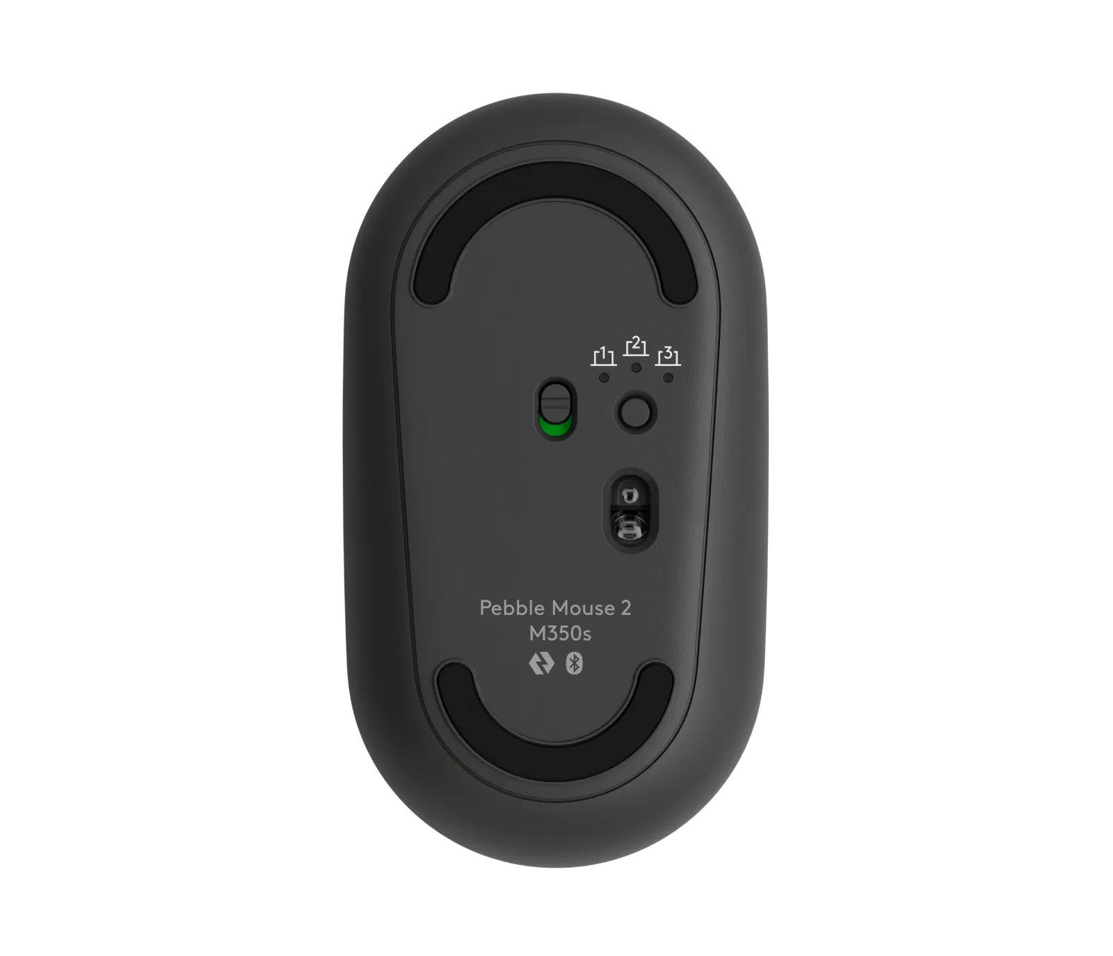 Logitech Pebble 2 M350s - tr&aring;dl&ouml;s mus, grafit