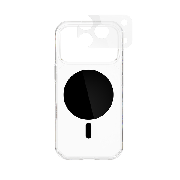 Epico Dot Mag+ Case | iPhone 17 Pro Max/18 Pro Max | Qi2  &  MagSafe Compatible | Black | Crossbody Ready  &  Camera Island Protector
