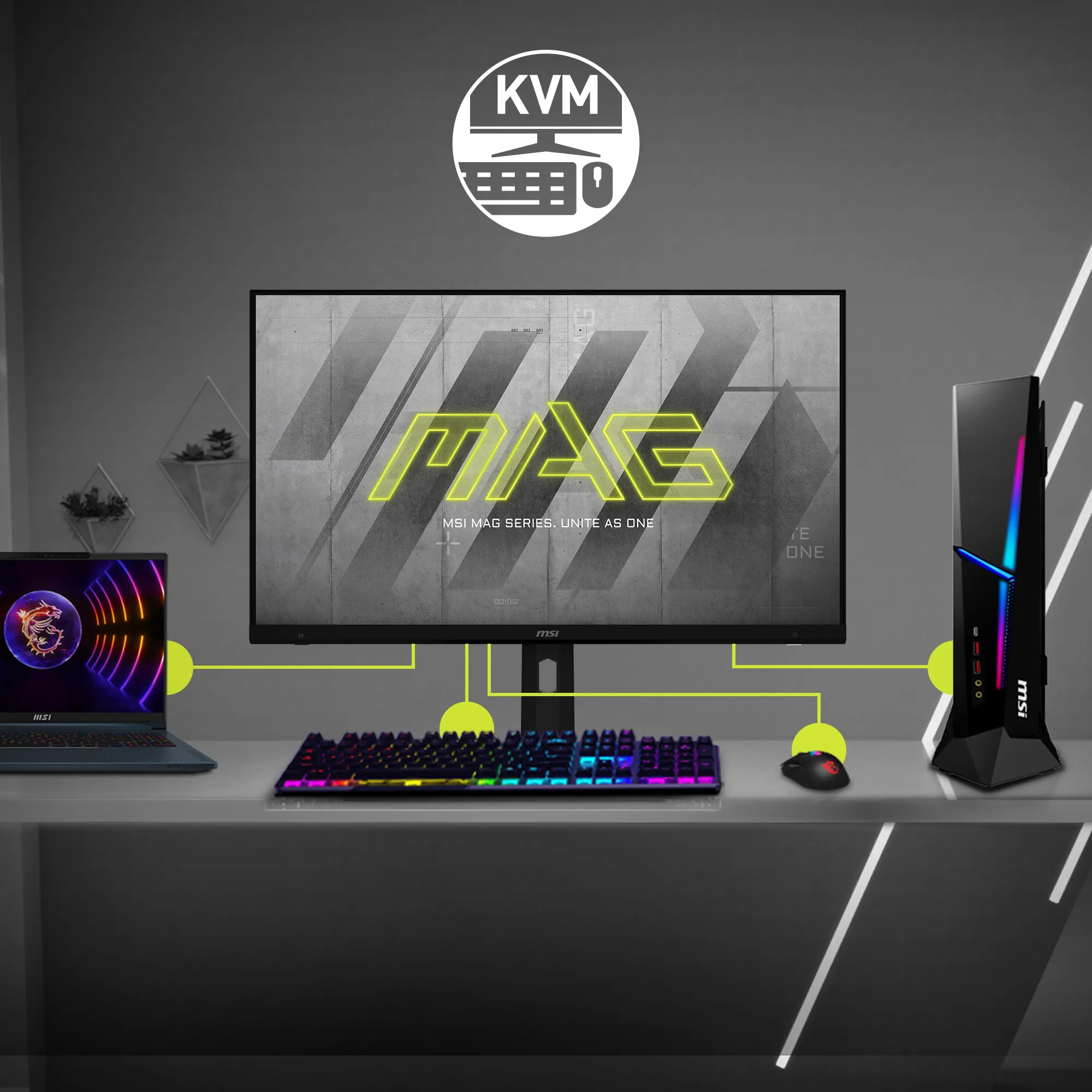 MSI 32" MAG 323UPFDE 4K UHD, IPS -n&auml;ytt&ouml;