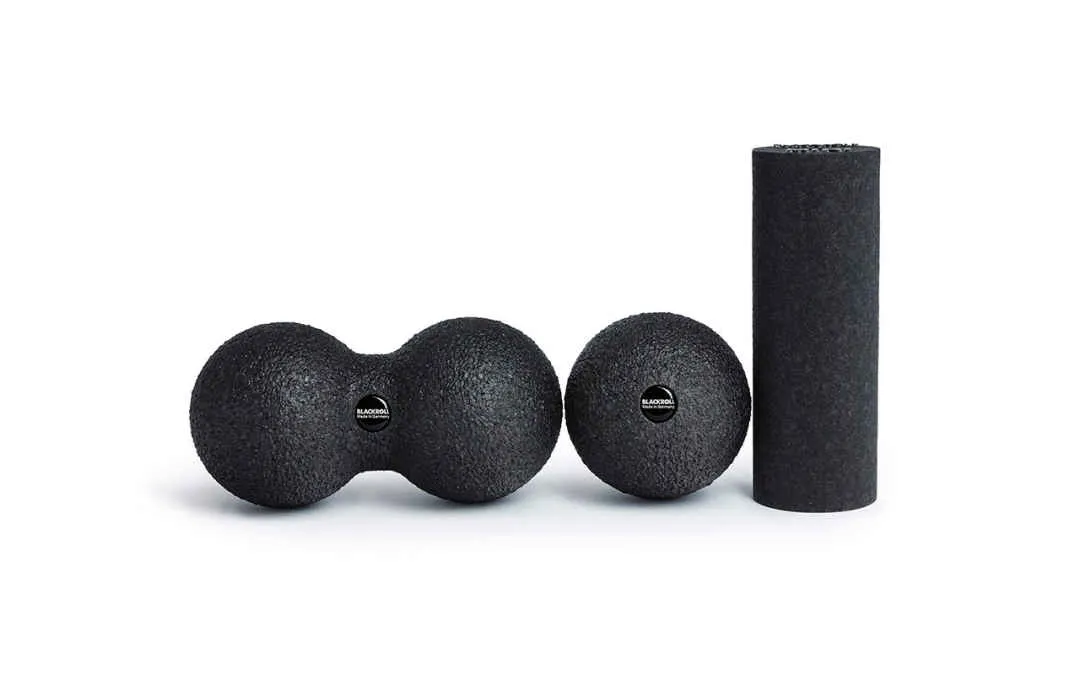 Blackroll BLACKBOX MINI, set with foam rollers ,fascia balls