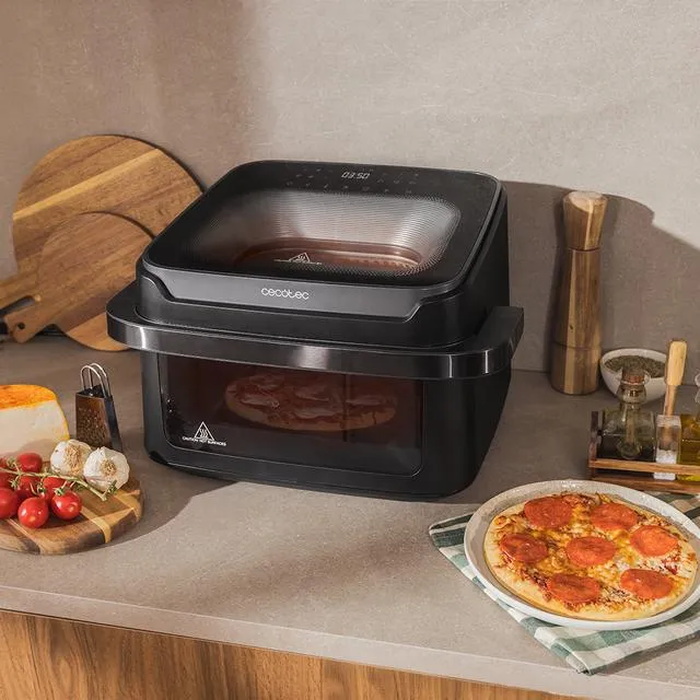 CECOTEC Cecofry Advance 10000 Full Vision varmluftsfrit&ouml;s, 10 L, 2200 W, svart