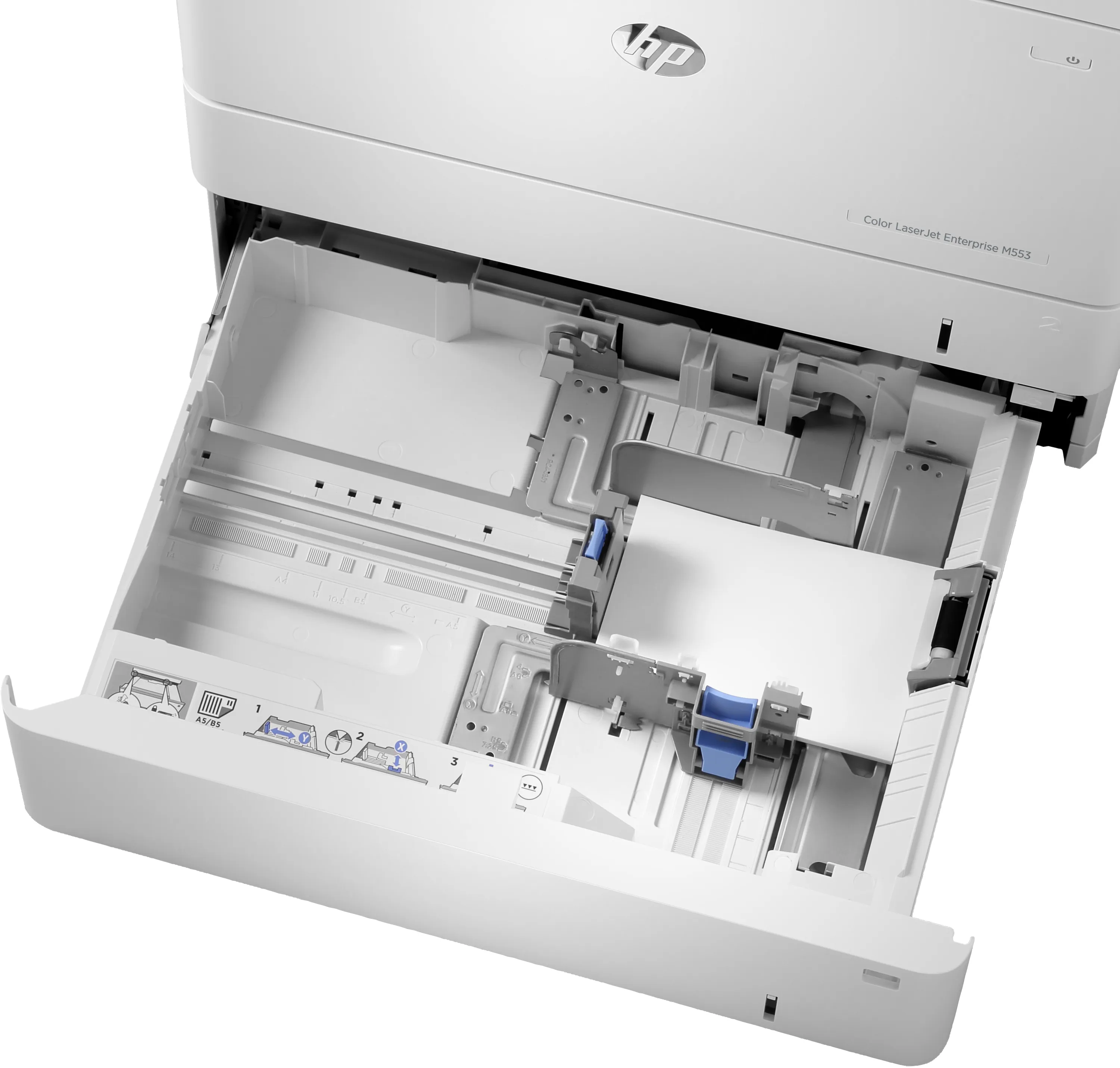 HP Color LaserJet Enterprise M553n LAN, A4 -v&auml;rilasertulostin