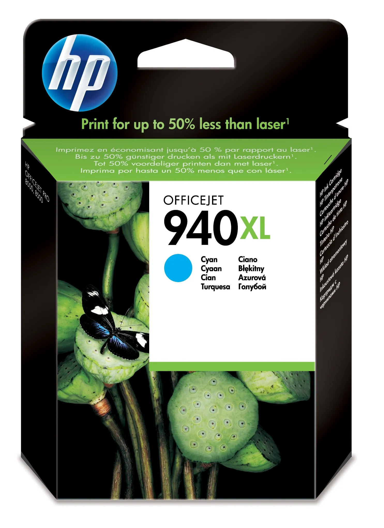 HP 940XL ink cyan 16ml 1400 Seiten Officejet Pro 8000 8500